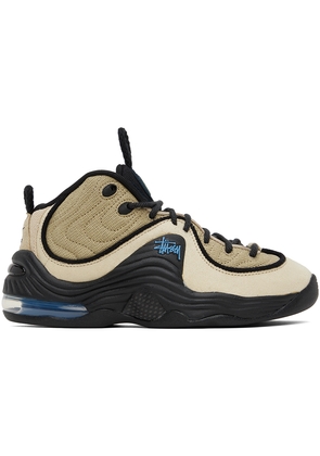 Nike Beige Stüssy Edition Air Penny II SP Sneakers