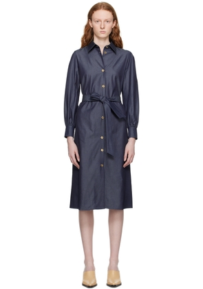 A.P.C. Indigo Liane Denim Midi Dress