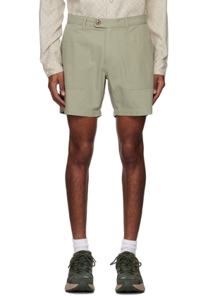 Corridor Green Camp Pocket Shorts