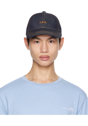 A.P.C. Navy Thais Cap