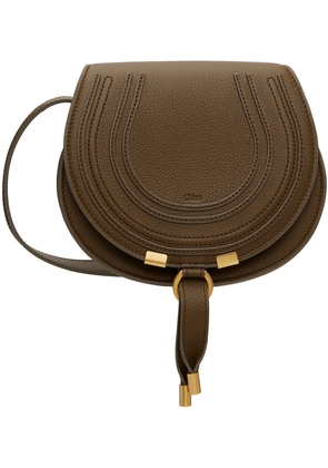 Chloé Khaki Small Marcie Saddle Bag