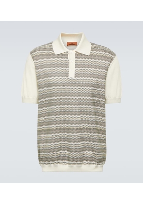 Missoni Cotton and silk polo shirt