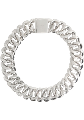 Jil Sander Silver AM5 Necklace