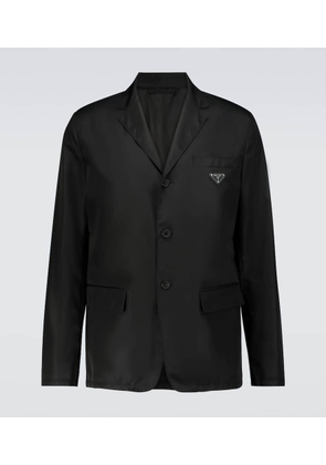 Prada Nylon single-breasted blazer