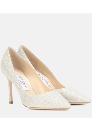 Jimmy Choo Romy 85 glitter pumps