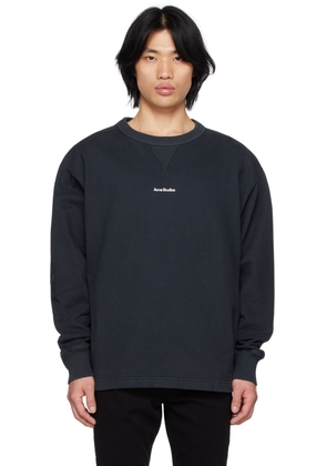 Acne Studios Black Stamp Sweatshirt