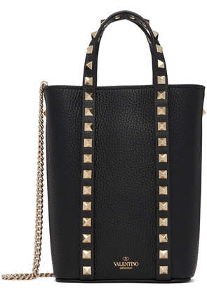 Valentino Garavani Black Rockstud Tote