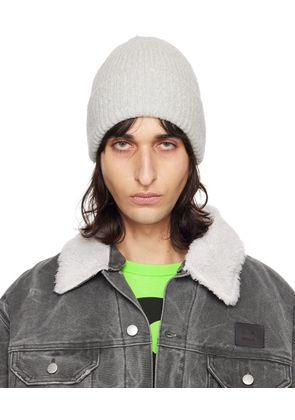 Acne Studios Gray Wool Beanie