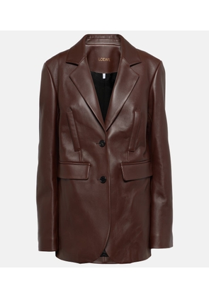 Loewe Leather blazer