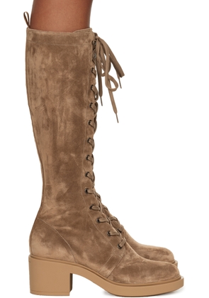 Gianvito Rossi Brown Foster Boots