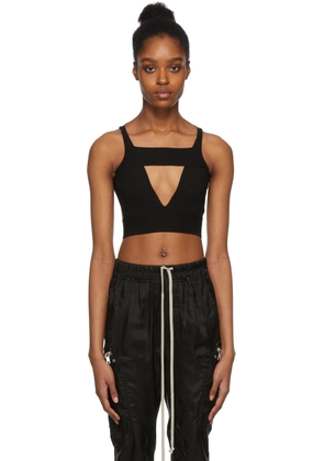 Rick Owens Black Sling Bra Tank Top