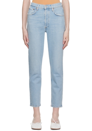 AGOLDE Blue Riley Jeans