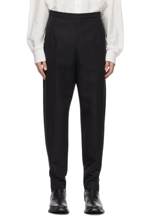 Acne Studios Black Tuxedo Trousers