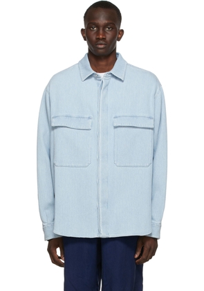 Giorgio Armani Blue Denim Shirt