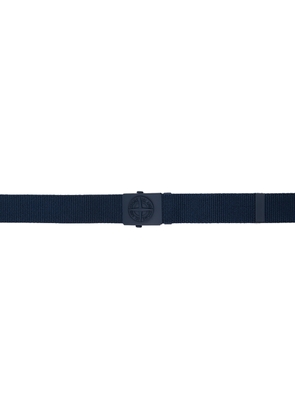 Stone Island Junior Kids Navy Logo Belt