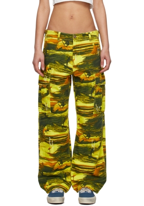 ERL Multicolor Printed Trousers