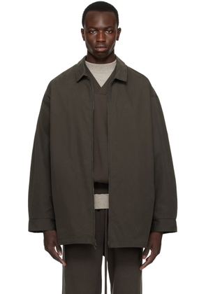 Fear of God ESSENTIALS Gray Zip Jacket