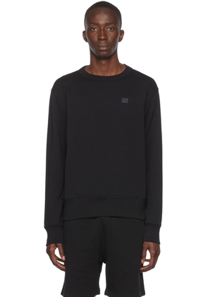 Acne Studios Black Cotton Sweatshirt