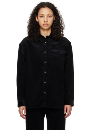 ANINE BING Black Simon Shirt