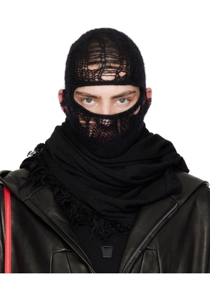 Rick Owens Black Skull Balaclava