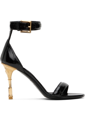 Balmain Black Moneta Heeled Sandals