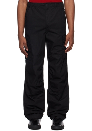 Lacoste Black Lightweight Cargo Pants