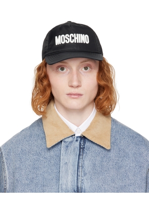 Moschino Black Logo Cap