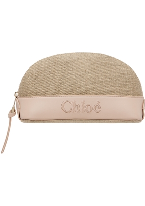 Chloé Beige & Pink Sense Pouch