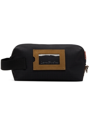 Acne Studios Black Toiletry Pouch