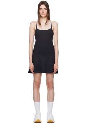 Outdoor Voices Black Move Free Minidress