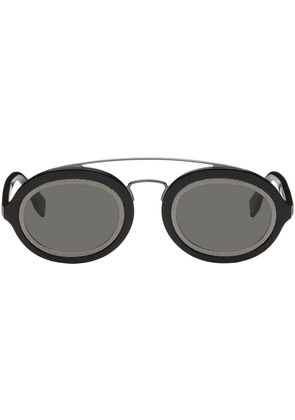 Fendi Black FF Around Sunglasses