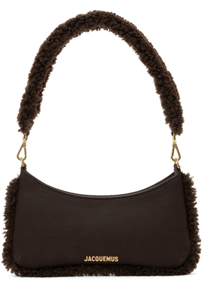 JACQUEMUS Brown Le Chouchou 'Le Bisou Doux' Bag