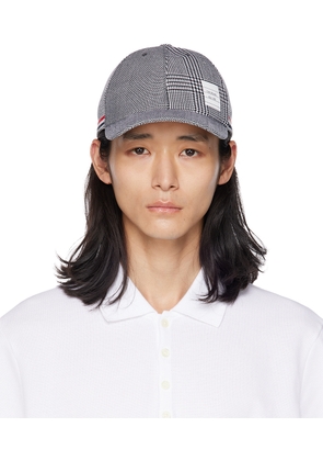 Thom Browne Black & White Patch Cap