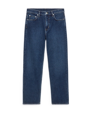 JADE CROPPED Slim Stretch Jeans - Blue