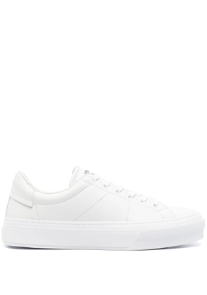 Givenchy White Leather City Sport Sneakers