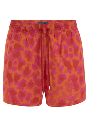 Vilebrequin Stretch Beach Shorts With Patterned Print