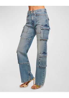 Giana Wide-Leg Cargo Jeans