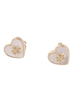 Tory Burch Kira Heart Stud Earrings