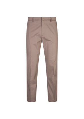 Moncler Beige Cotton Poplin Trousers