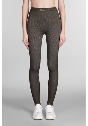 AMIRI Leggings In Brown Polypropylene