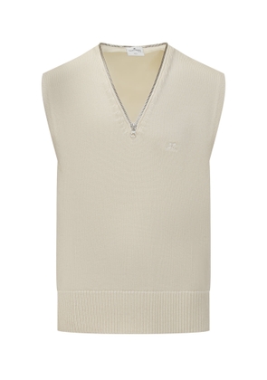 Courrèges Vest With Logo