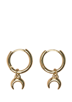 Marine Serre Earrings With Logo Moon