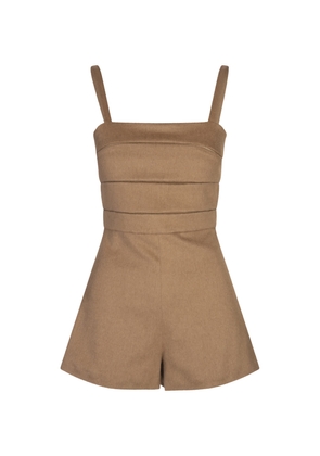 Max Mara Camel Matassa Jumpsuit