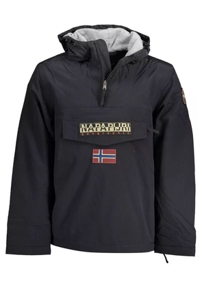 Napapijri Black Polyamide Jacket - XXL