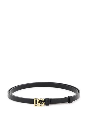 'dg logo belt with buckle - 90 Black