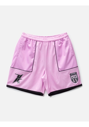 Pink Monogram Football Shorts