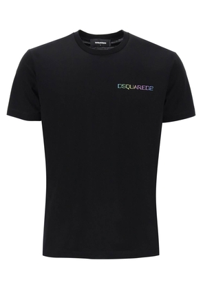 printed cool fit t-shirt - S Black