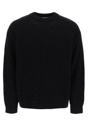 recycled-wool sweater - M Black