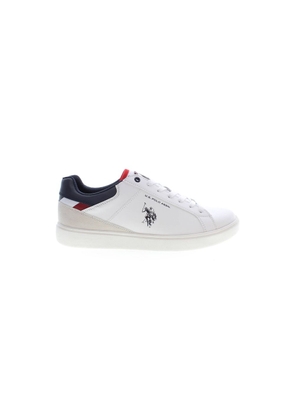 White Polyester Sneaker - EU43/US10