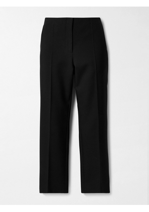 The Row - Etoile Cropped Wool And Silk-blend Twill Straight-leg Pants - Black - US0,US2,US4,US6,US8,US10,US12,US14